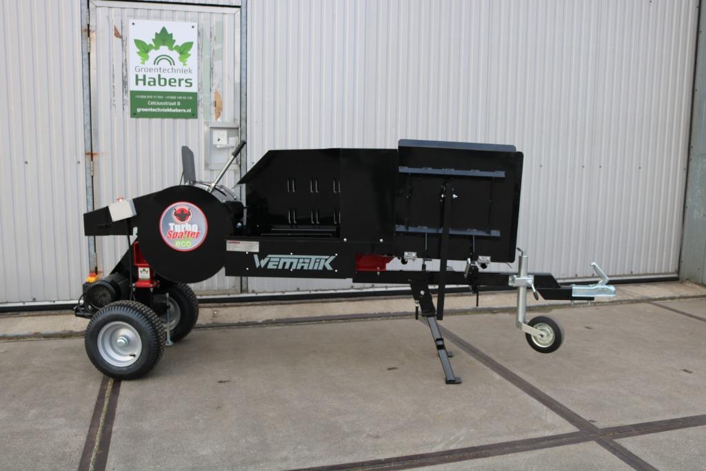 Snelle houtklover / kloofmachine met ca.34 ton slagkracht, Tuin en Terras, Kloofmachines, Ophalen, Liggend, Elektrisch, Wematik