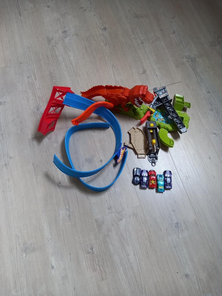 hot wheels, Ophalen of Verzenden, Zo goed als nieuw, Handmatig, Hot Wheels