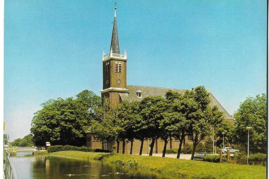 leimuiden  kerk, Verzamelen, Verzenden, 1960 tot 1980, Gelopen, Zuid-Holland