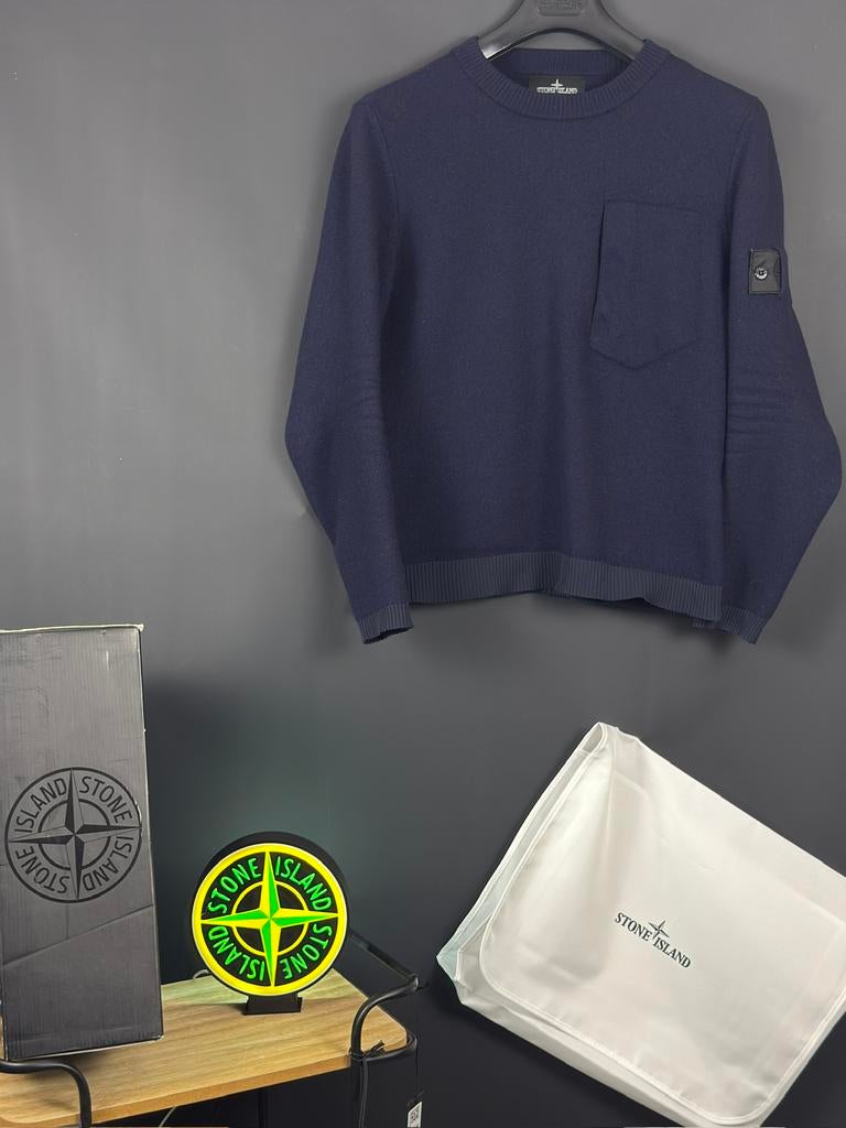 Stone island shadow project, Ophalen of Verzenden, Zo goed als nieuw, Maat 48/50 (M), Blauw