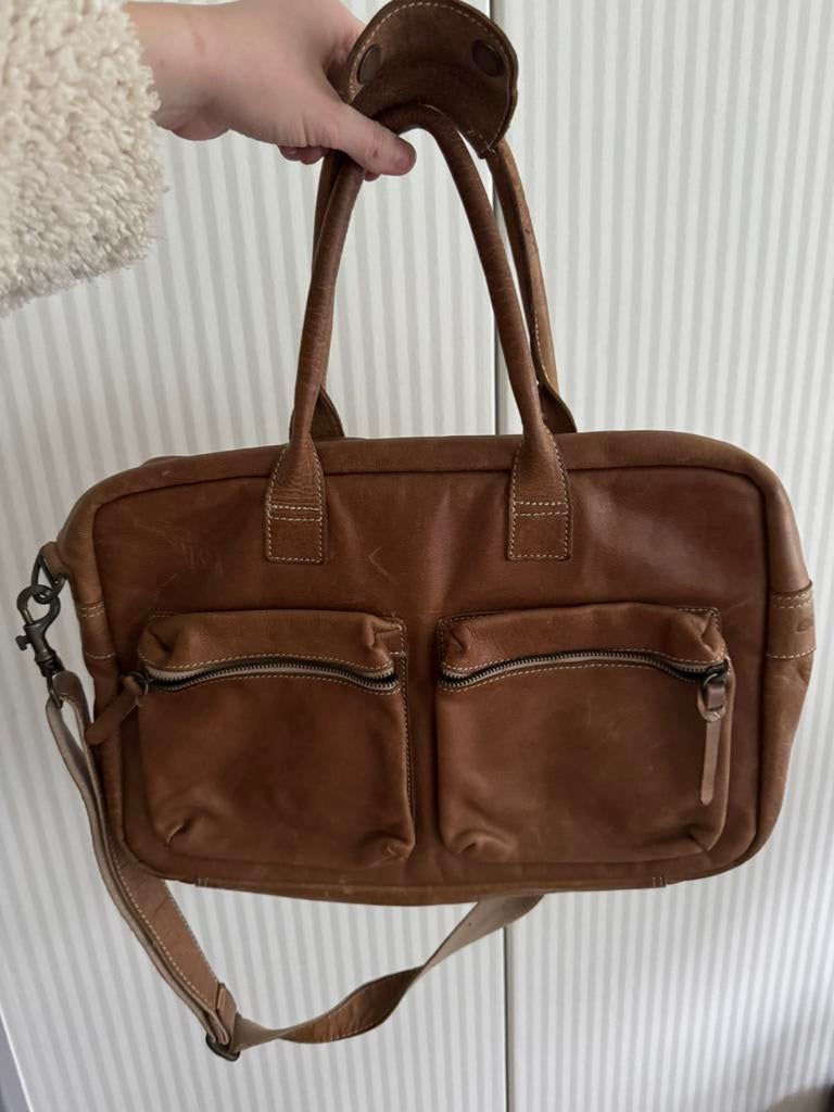 Cowboysbag, 40 tot 60 cm, 30 cm of meer, Bruin, Minder dan 35 cm
