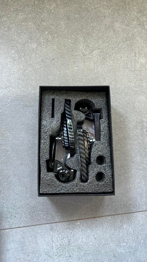 Zijspiegels scooter (Carbon) set compleet, Ophalen of Verzenden, Nieuw, Overige typen, Overige merken
