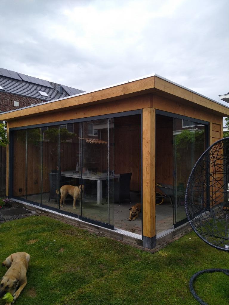 Douglas houten overkappingen geheel op maat, Tuin en Terras, Overkappingen, Ophalen, Nieuw, Meubelplek, Veranda