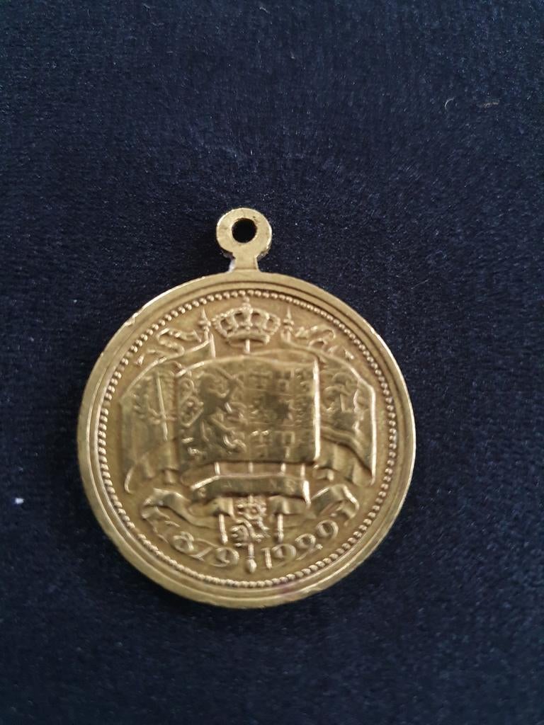 Oude herdenkingsmunt Koningin Emma, Verzenden, Brons, Nederland