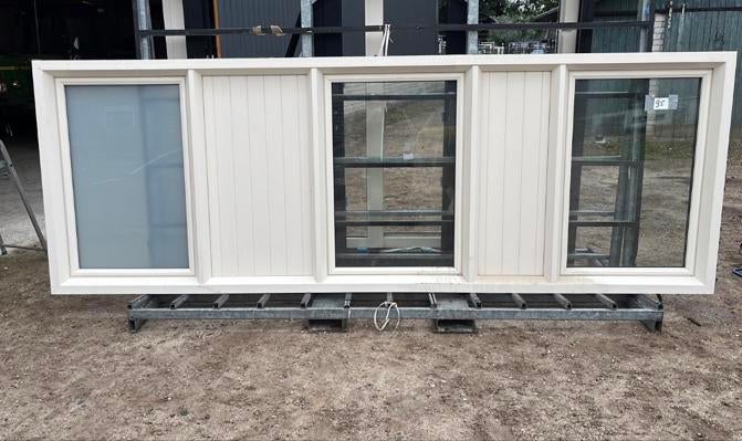 (95) Nieuw kunststof raamkozijn draai kiep incl glas, Doe-het-zelf en Verbouw, Kozijnen en Schuifpuien, Ophalen, Kunststof, Nieuw