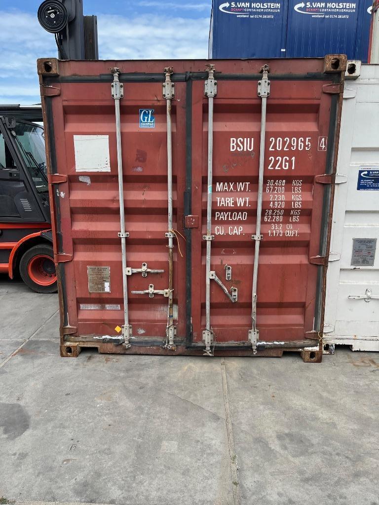 20ft opslag container, Ophalen