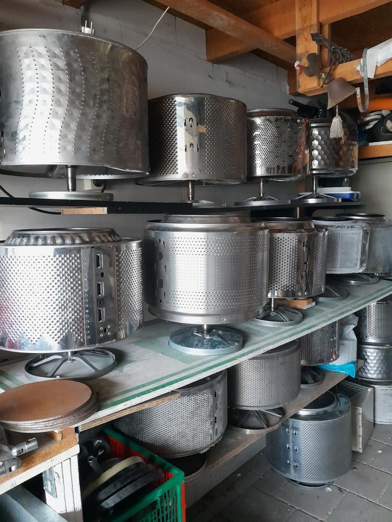 Vuurkorf van wasmachine trommel, Tuin en Terras, Vuurkorven, Ophalen of Verzenden, Zo goed als nieuw, Vuurkorf