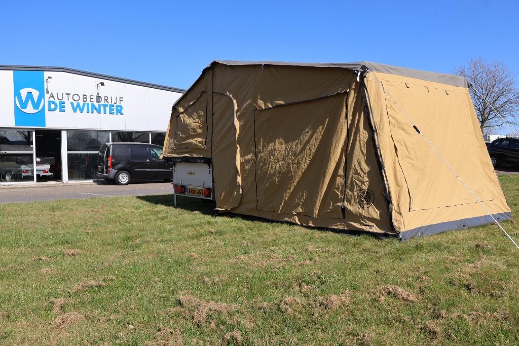 Buite Lewe 2 vouwwagen tenttrailer tentkar nieuw / demo, Ophalen, Tot en met 6