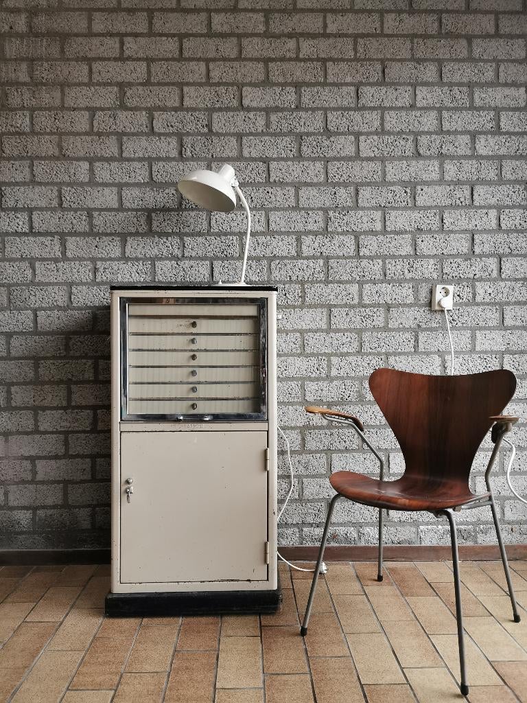 Vintage tandartskast/dokterskast Baisch, Gebruikt, 3 of 4 laden, Minder dan 100 cm, 25 tot 50 cm