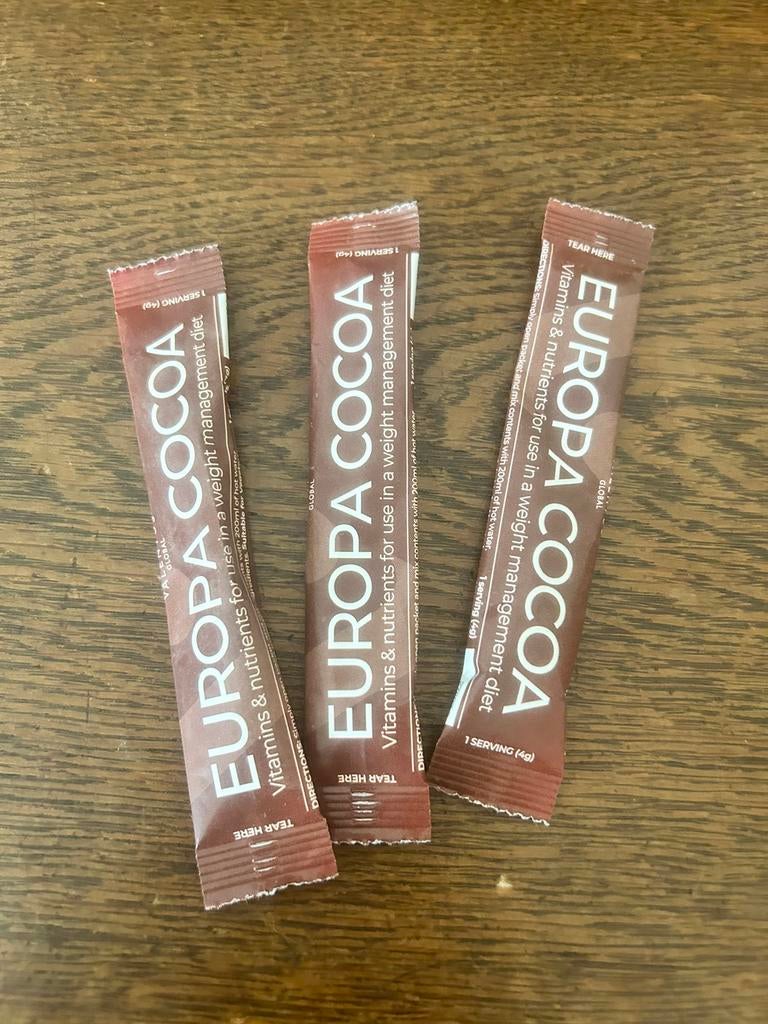 Valentus Prevail Europa Cocoa (afslank) Chocomelk, 4 Weken, Sieraden, Tassen en Uiterlijk, Uiterlijk | Dieet en Afvallen, Ophalen of Verzenden