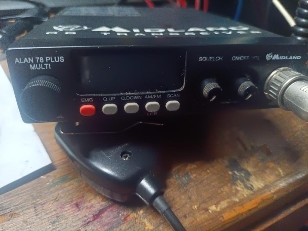 Zendapparatuur Midland Alan 78 plus multi, Ophalen of Verzenden, Zo goed als nieuw, Zender en Ontvanger
