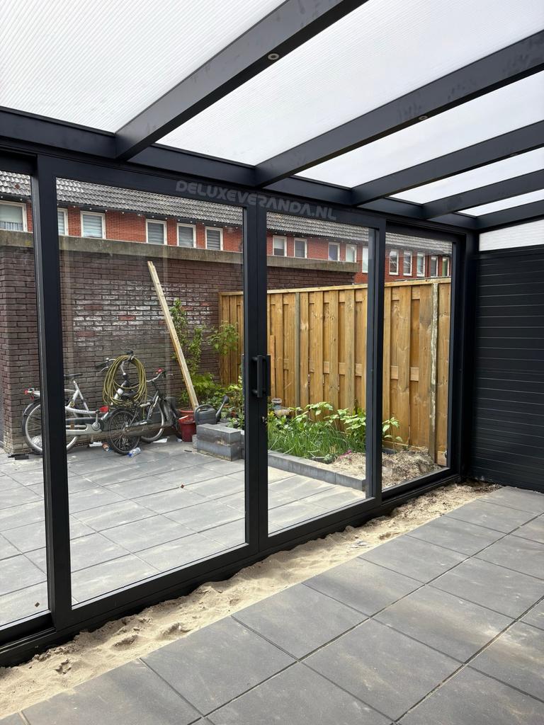Schuifpui voor Veranda Overkapping, Doe-het-zelf en Verbouw, Kozijnen en Schuifpuien, ., 225 cm of meer, Ophalen of Verzenden