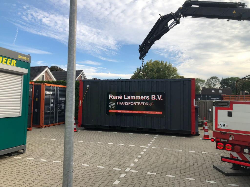 Opslagcontainer te huur - Direct beschikbaar! 20 ft!, Verzenden