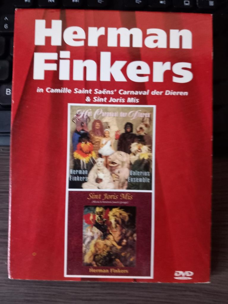 Herman Finkers - Carnaval der Dieren & Sint Joris Mis DVD, Cd's en Dvd's, Alle leeftijden, Boxset, Muziek en Concerten, Ophalen of Verzenden