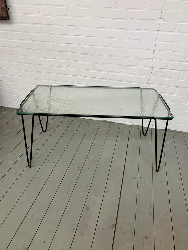 Tafel Arnold Bueno de Mesquita minimalistische salontafel, 100 tot 150 cm, Zo goed als nieuw, Rechthoekig, 50 tot 100 cm