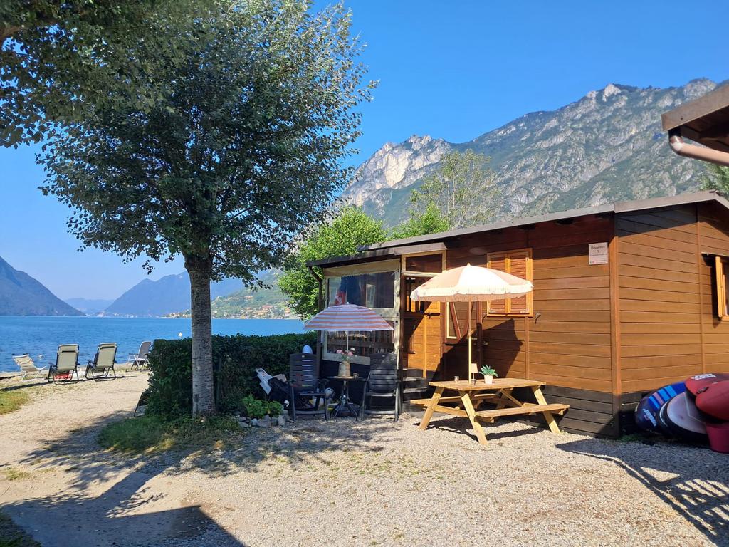 🍕Chalet Italië Porlezza direct aan het water met Airco, Airconditioning