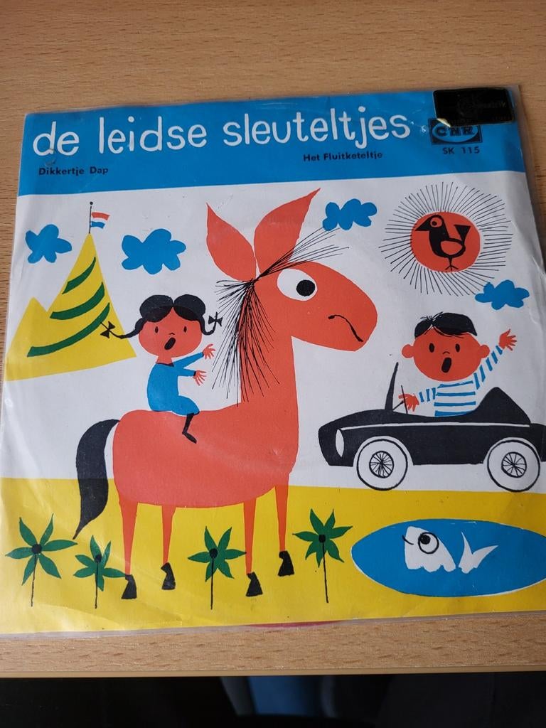 De Leidse Sleuteltjes - Dikkertje Dap Single, 1 single, Ophalen of Verzenden, Gebruikt, Kinderen en Jeugd
