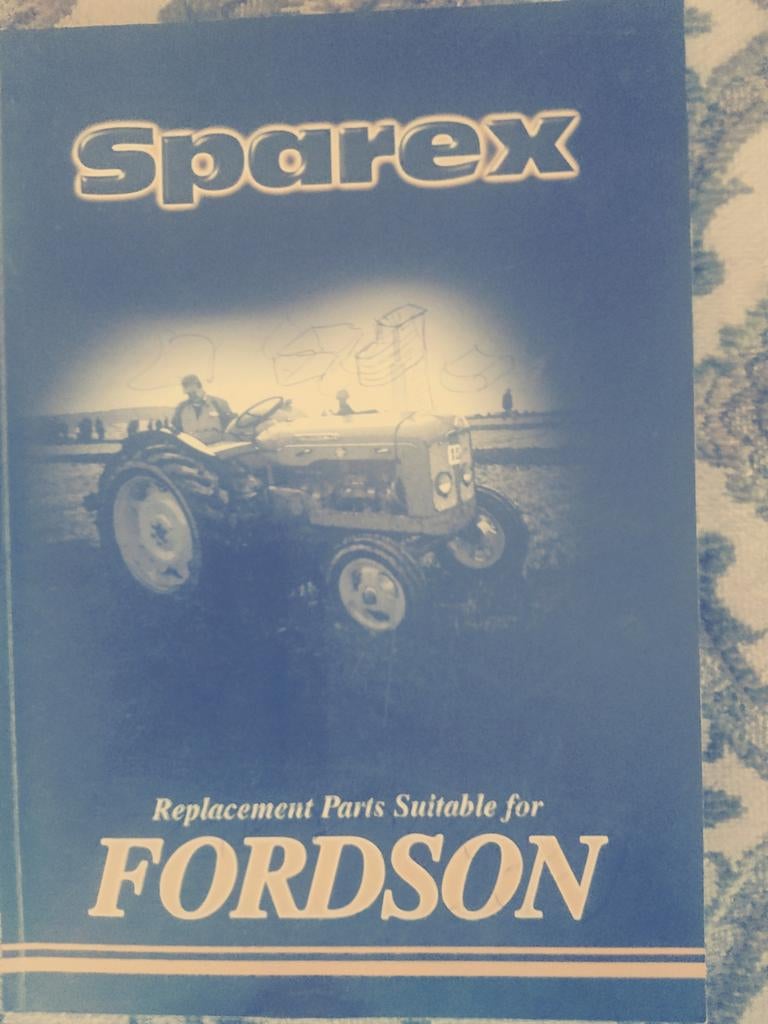 Sparex Fordson Onderdelen Catalogus, Boeken, Ophalen of Verzenden, Zo goed als nieuw