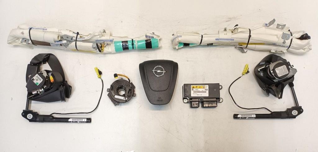 Airbag set Opel Zafira, Auto-onderdelen, Dashboard en Schakelaars, Opel, Gebruikt, Herkomst onderdeel bekend, 12 maanden garantie