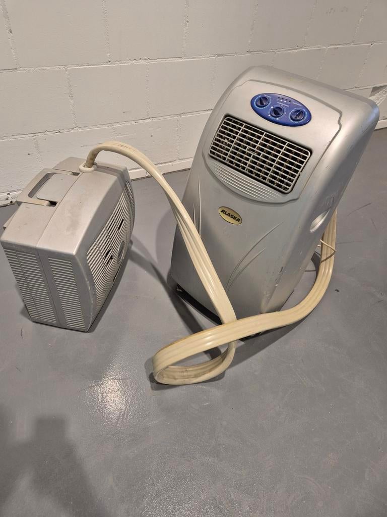 Alaska mobiele airco - Koelt nog prima!, Ophalen, Gebruikt, Minder dan 60 m³, Timer
