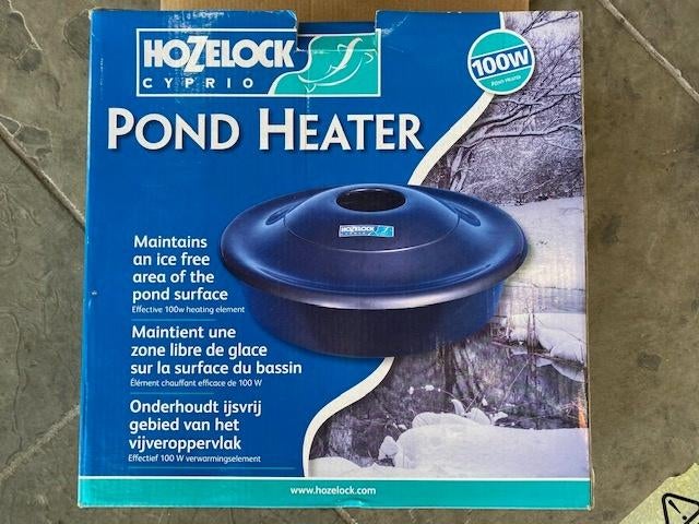 Vijver heater Hozelock € 20,00 incl verzenden, Tuin en Terras, Vijver-toebehoren, Ophalen, Nieuw, Overige typen