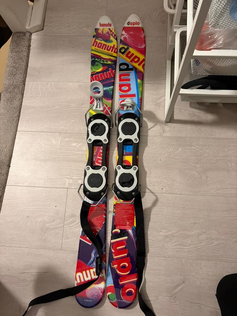 snowblades duplo hanuta 99 cm ., Overige merken, Gebruikt, Ophalen of Verzenden, Skiën