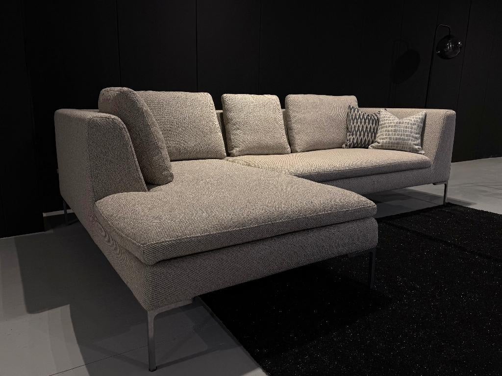 B&B Italia Charles, Huis en Inrichting, Banken | Bankstellen, 250 tot 300 cm, Hoekbank, Ophalen of Verzenden, Zo goed als nieuw