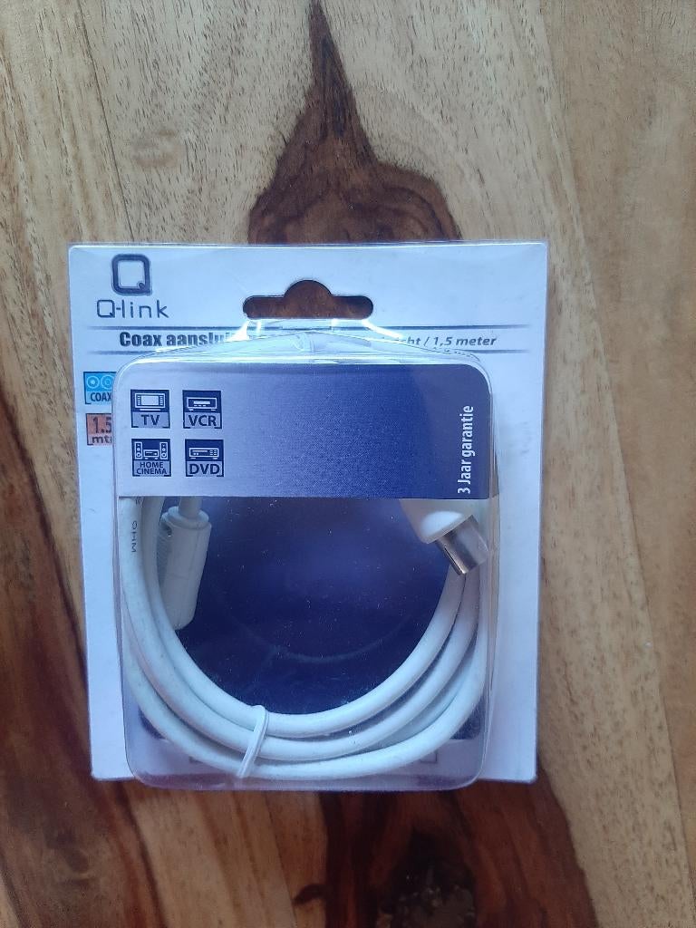 Coax kabel, Ophalen of Verzenden, Nieuw, 2 tot 5 meter, Coaxiale kabel