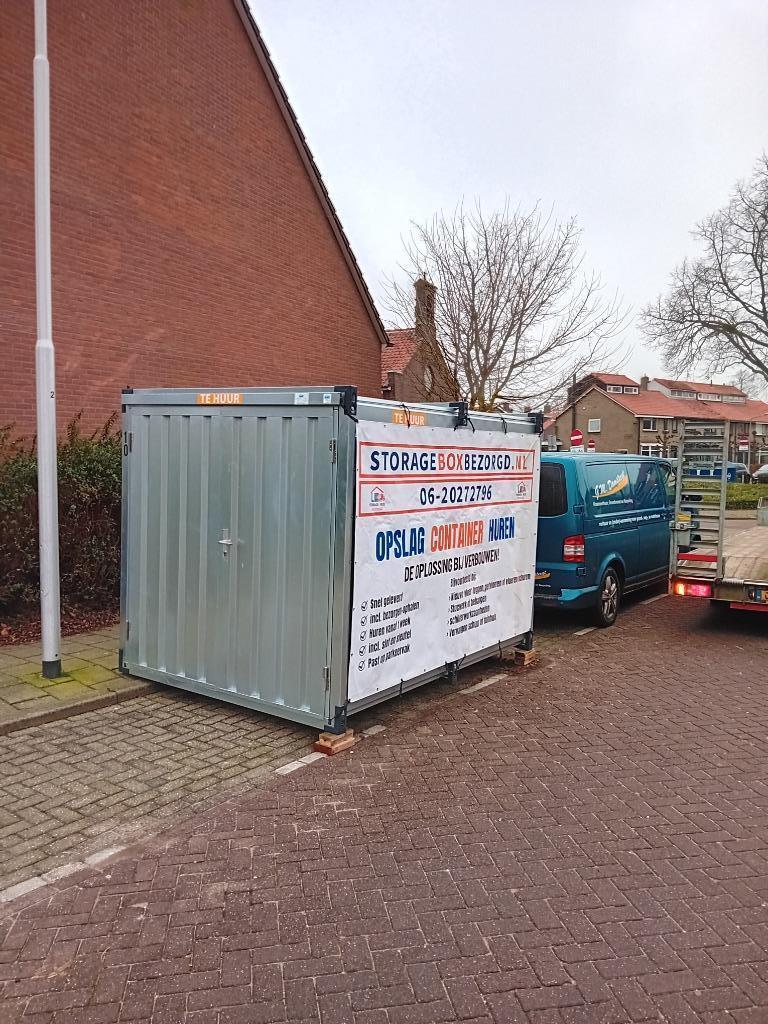 Verbouwen!! te huur opslagcontainer incl. bezorgen aan huis, Zo goed als nieuw, Kovobel, A, A