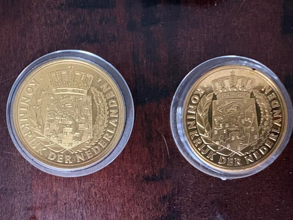 Penning Bekende Nederlanders - Jeroen Bosch & Willem van Ora, Vóór koninkrijk, Losse munt, Goud, Overige waardes