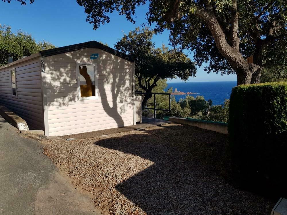 TE HUUR: mobile home in Boulouris, st Raphaël., Vakantie, Vakantiehuizen | Frankrijk, Speeltuin, 2 slaapkamers, Overige typen