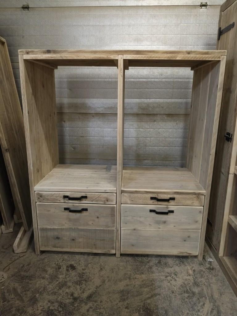 Wasmachine-ombouw kast verhoger Witgoedkast lades, Ophalen, 100 tot 150 cm, Nieuw, 150 tot 200 cm
