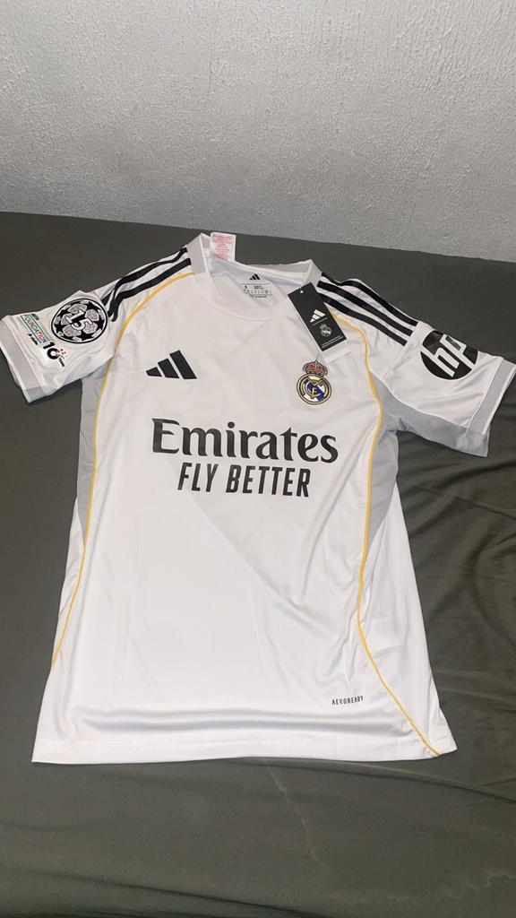Real Madrid Thuis Shirt 2025/2026 - Mbappe, Maat S, Ophalen of Verzenden, Nieuw, Shirt