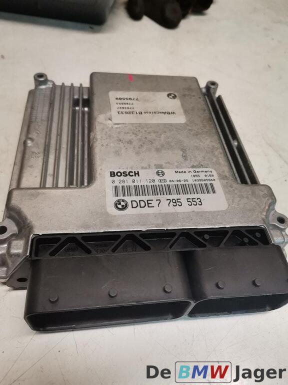 DDE module Bosch BMW 5-serie E60 E61 525D 530D M57N 7795553, Gebruikt, Ophalen of Verzenden, BMW