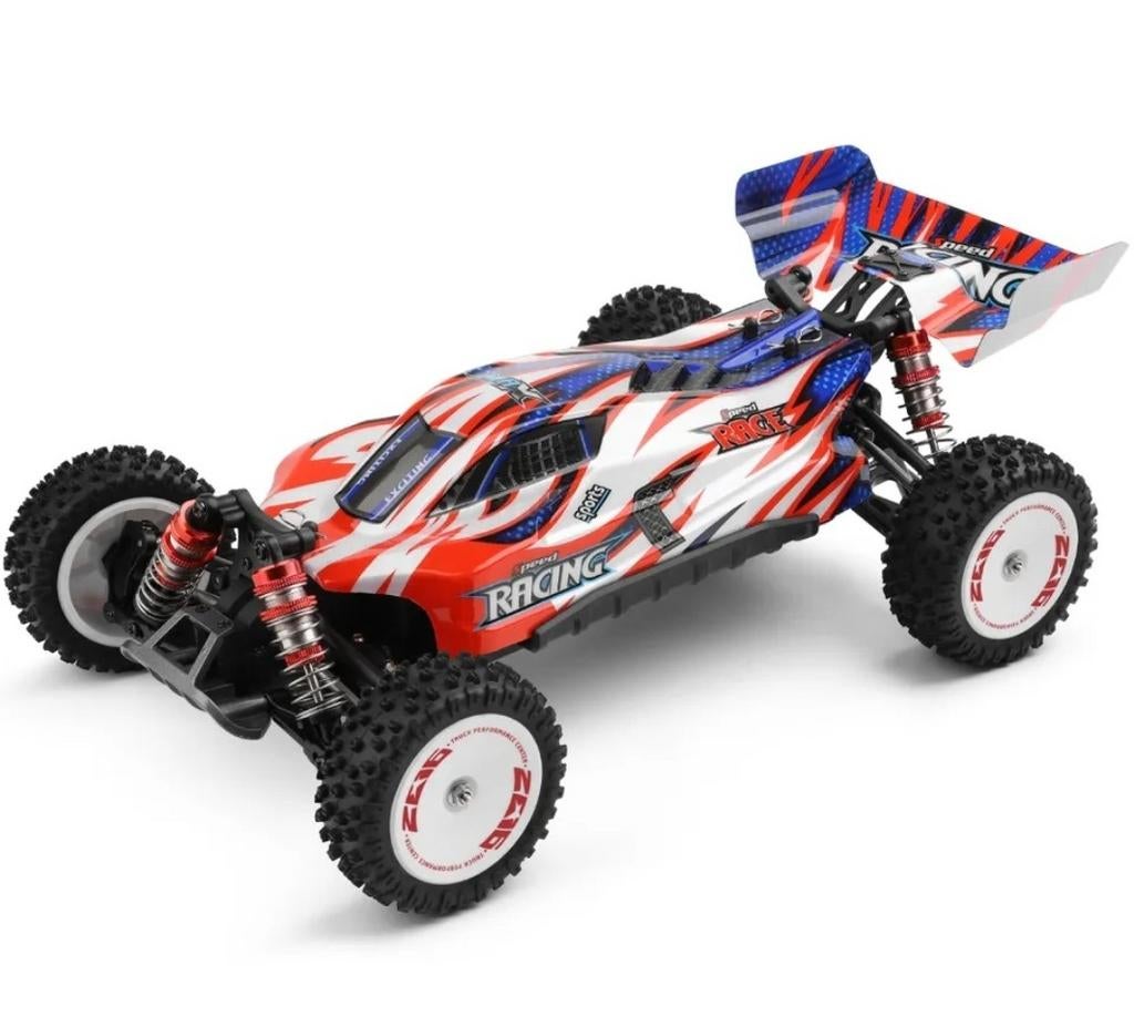 Wltoys 124008 RC Car 1:12 4WD **3S** Brushless - NIEUW, Hobby en Vrije tijd, Modelbouw | Radiografisch | Auto's, Auto offroad