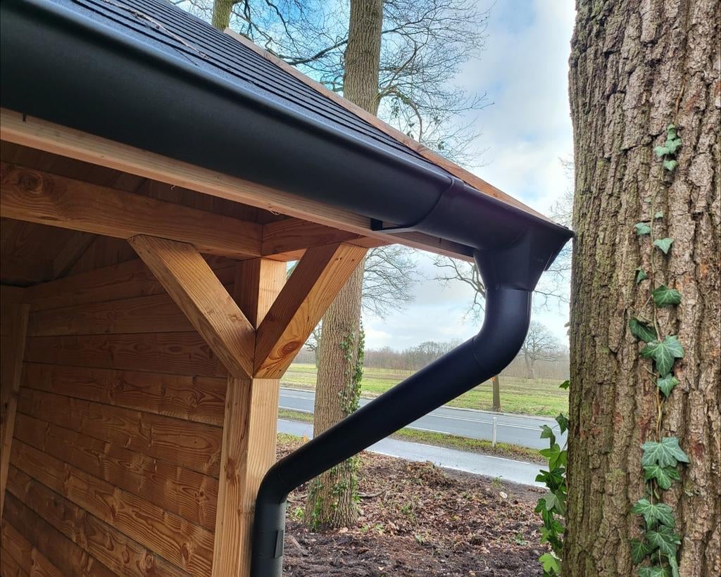 Dakgoten set voor schuur of huis superaanbieding regengoot, Kunststof, Info@teccedakenwand.nl, Nieuw, 7482GW
