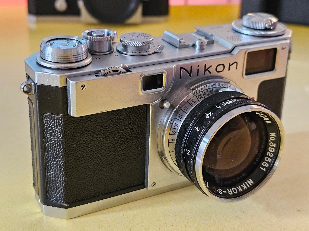 Nikon S2 & 5cm 1.4, Verzenden, Gebruikt, Compact, Nikon