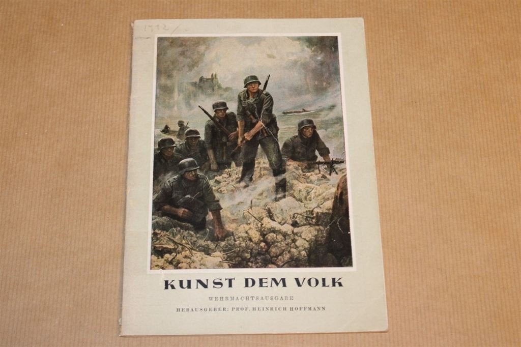 Kunst dem Volk - Uitgave Wehrmacht - 1942, Ophalen of Verzenden, Gelezen, Europa