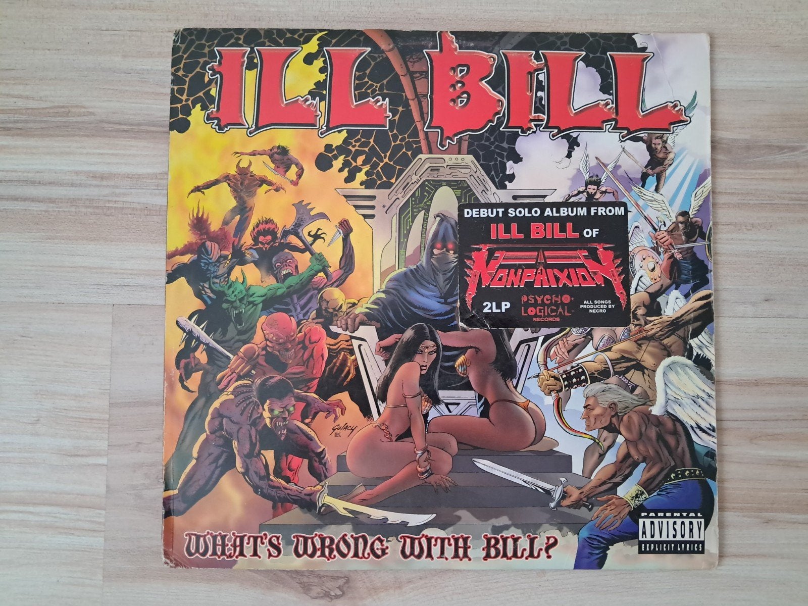 Ill Bill - What's Wrong With Bill? 2xLP, Gebruikt, Verzenden, Dubbel-LP, 12 inch