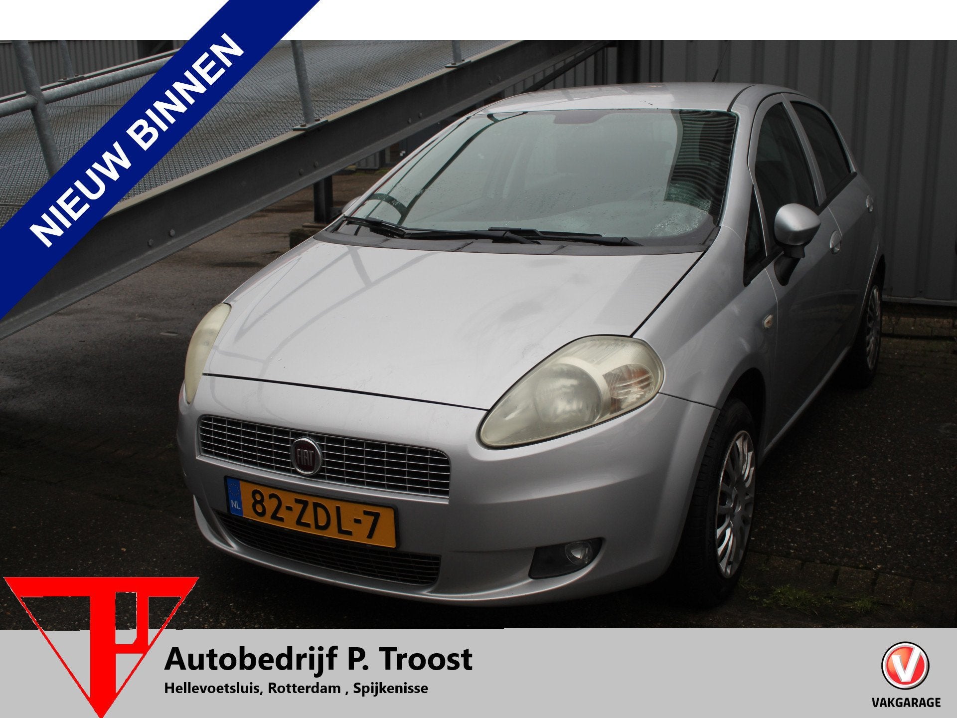 Fiat Grande Punto 1.2 Actual meeneemprijs / koppeling stuk, Auto's, Voorwielaandrijving, 1242 cc, 4 cilinders, 400 kg