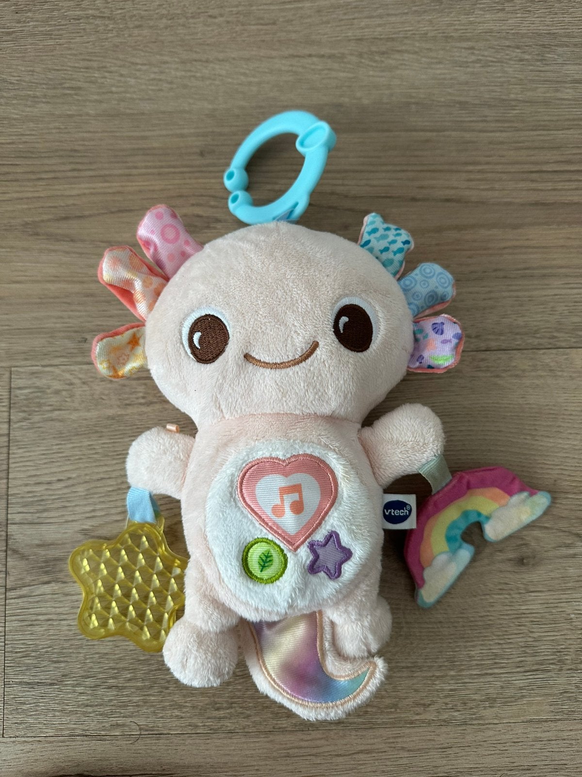 VTech mijn knuffelvriendje axolotl, Kinderen en Baby's, Speelgoed | Vtech, Ophalen of Verzenden, Gebruikt, 6 maanden tot 2 jaar