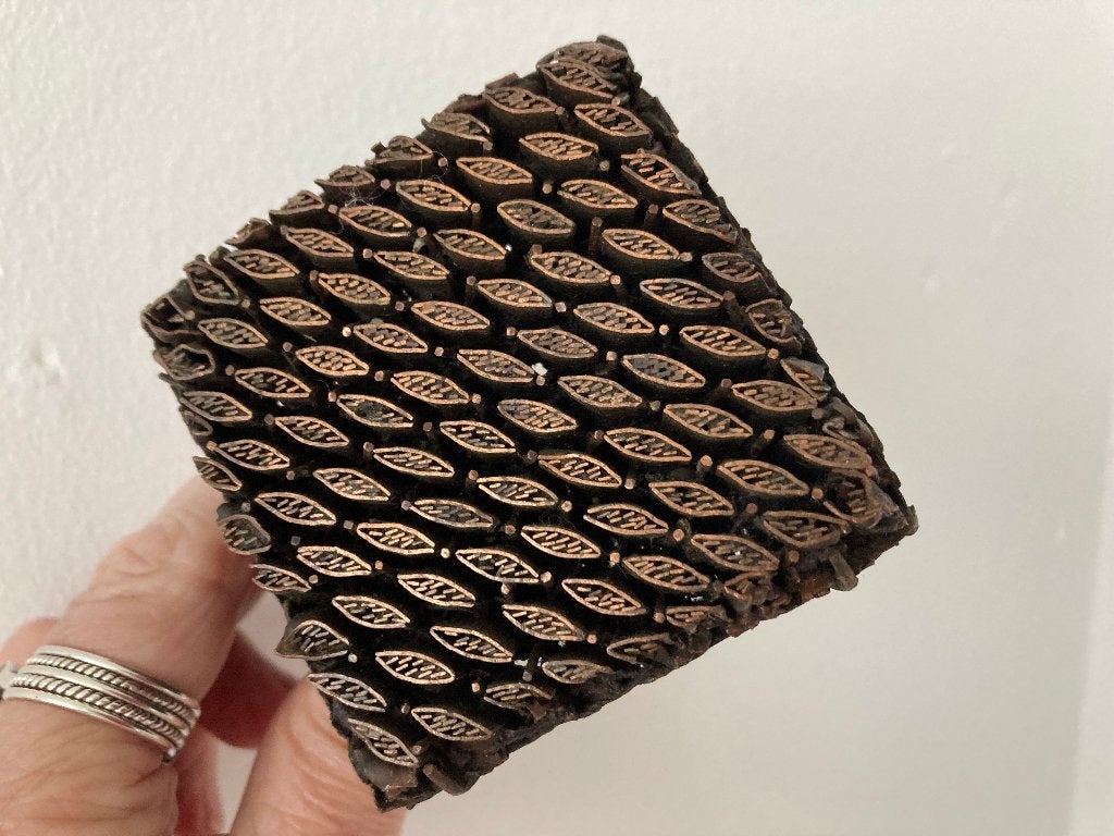 Vintage Indonesische batikstempel, Tjap  textielstempel, Ophalen of Verzenden