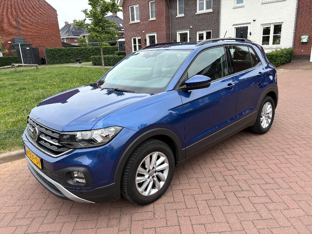 Volkswagen T-Cross 1.0 TSI 95pk 2020 Blauw 95.290km, Auto's, Volkswagen, Particulier, T-Cross, ABS, Airbags, Airconditioning, Apple Carplay