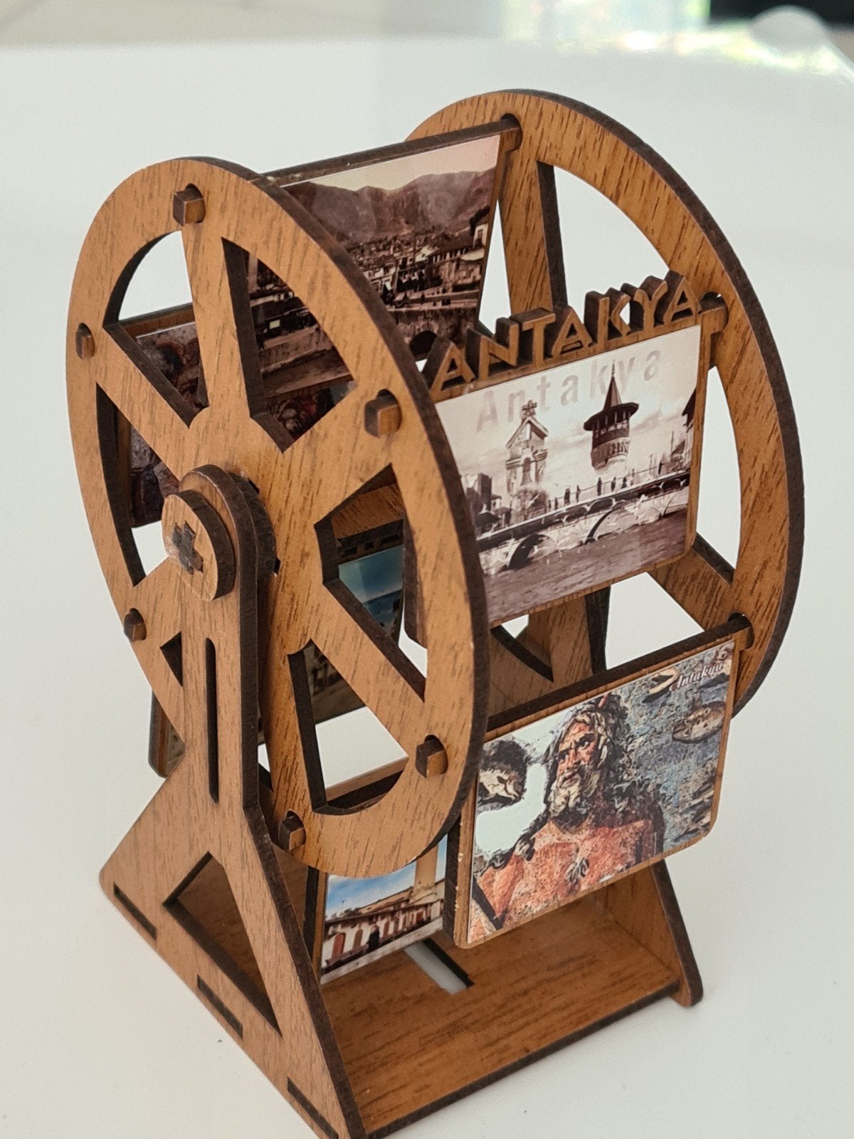 Houten Waterrad Antiochië (Antakya) Souvenir, Ophalen of Verzenden
