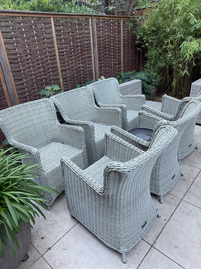 6X Tuinstoel Intenso Adriano. Topkwaliteit., Ophalen, Gebruikt, Overige materialen