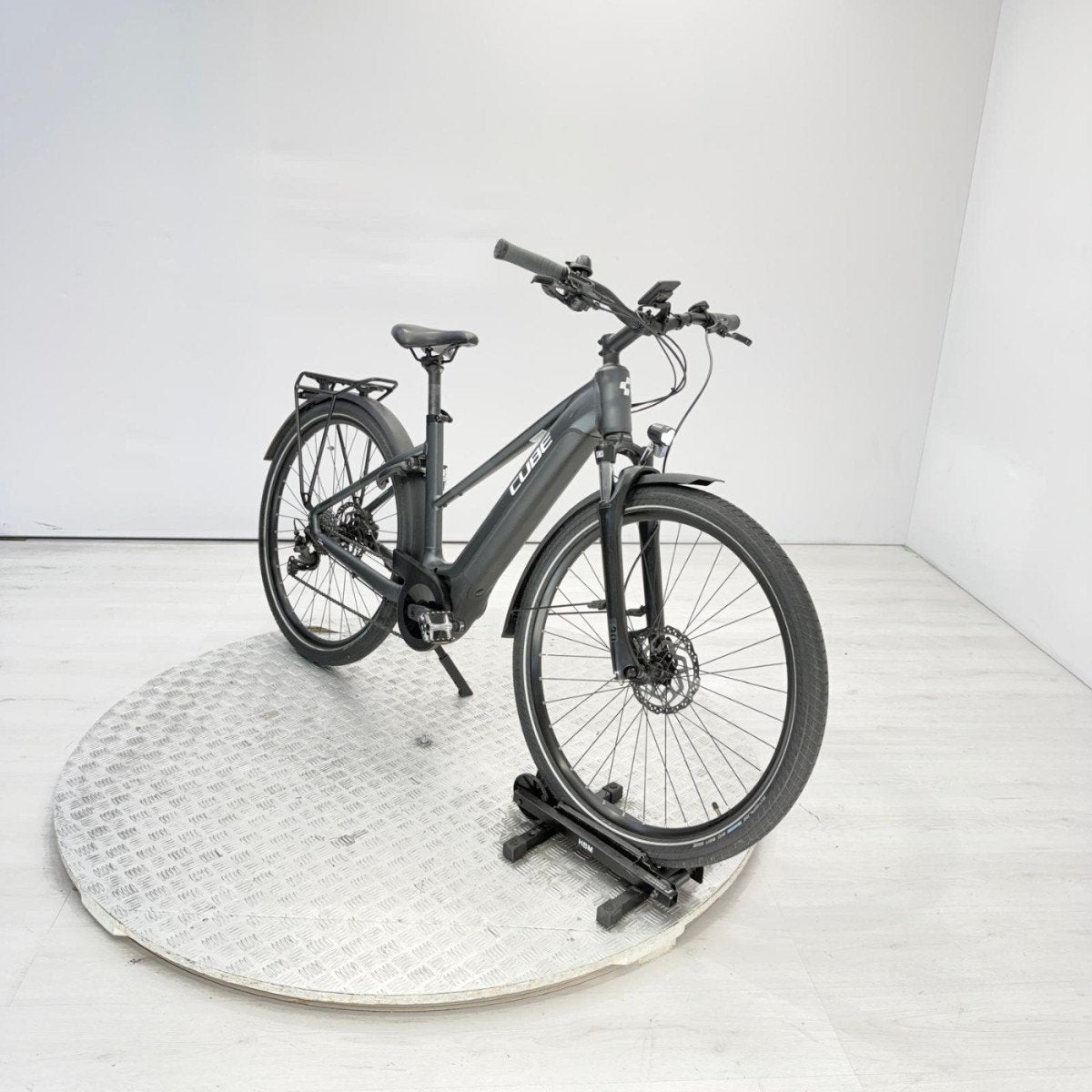 Cube Touring | 7.612 km | 500 Wh Dames grijs 50cm, Fietsen en Brommers, Elektrische fietsen, Ophalen, Gebruikt, -, -