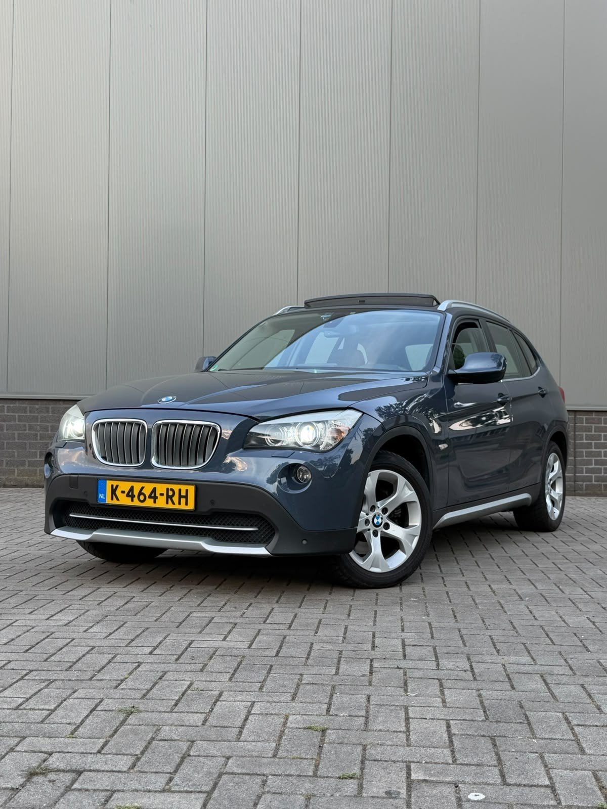BMW X1 Xdrive 23d 204pk Aut. 2010 Blauw, 1995 cc, 4 cilinders, 2000 kg, Blauw