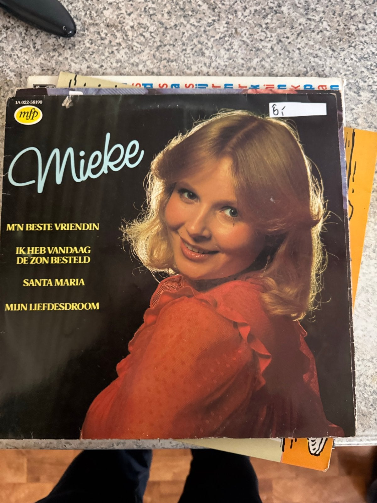 Mieke - M'n Beste Vriendin / Ik Heb Vandaag De Zon Besteld, Cd's en Dvd's, Gebruikt, 7 inch, Ophalen of Verzenden, Levenslied of Smartlap