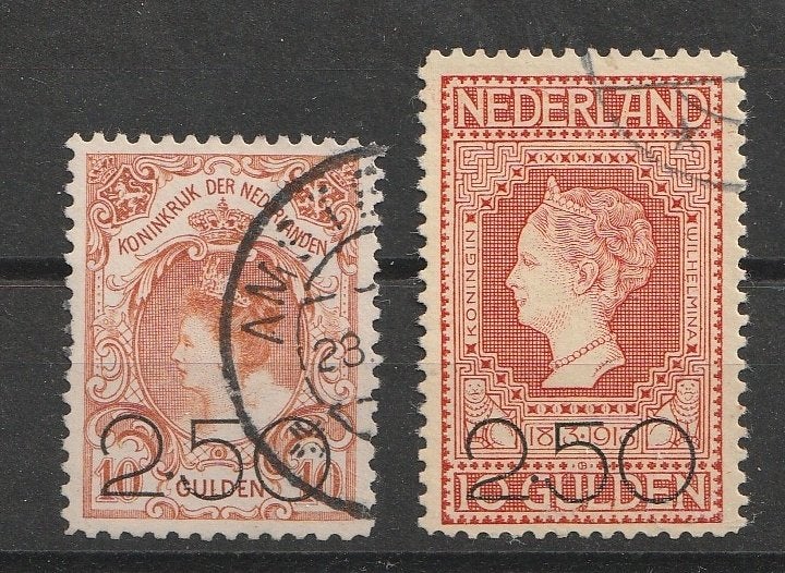 104-105 1920 Opruimingsuitgifte, Ophalen of Verzenden, T/m 1940, Gestempeld