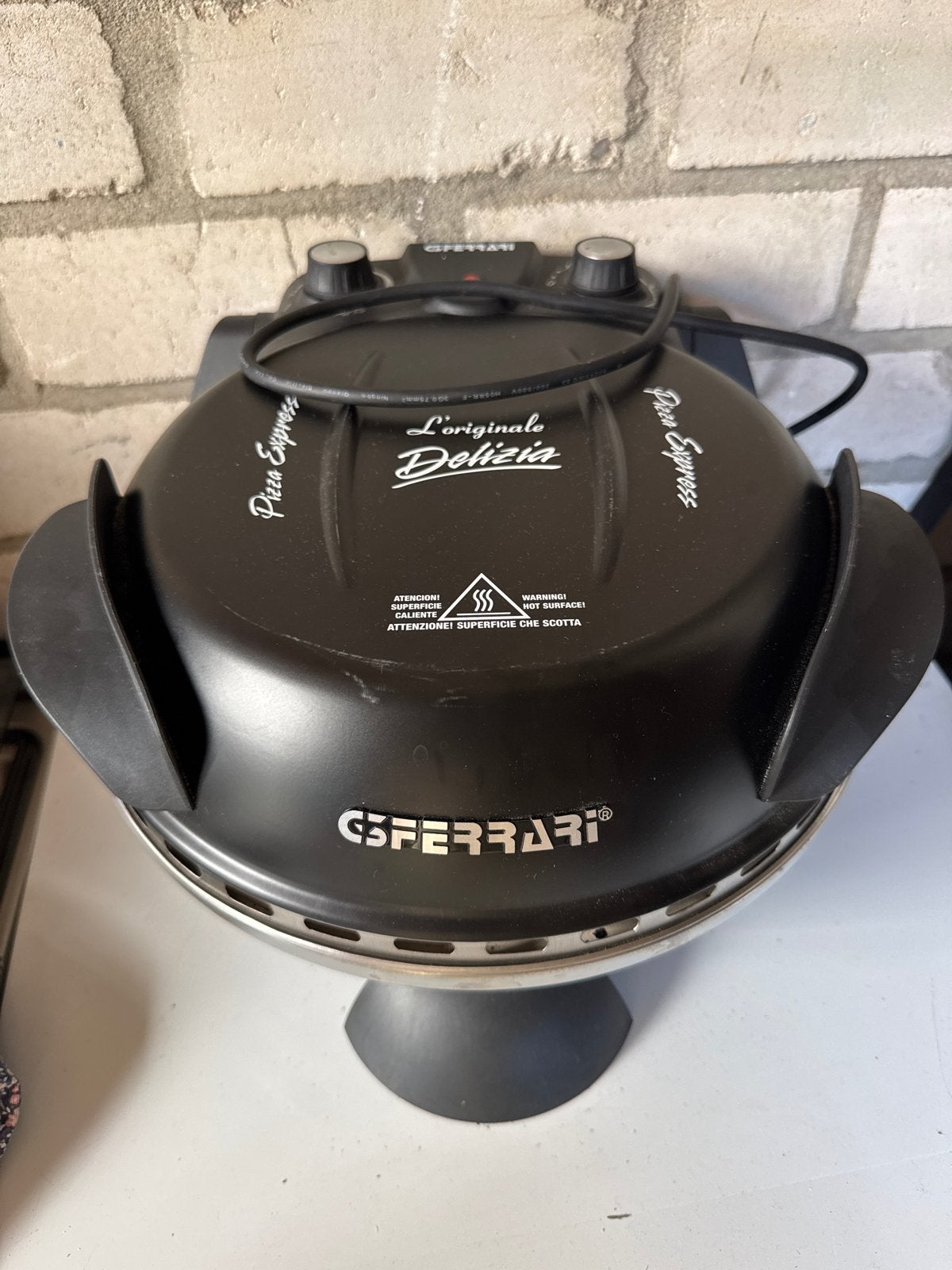 G3 Ferrari Pizza Express Delizia pizzaoven, Witgoed en Apparatuur, Ovens, Minder dan 45 cm, Pizzaoven, Ophalen of Verzenden, Vrijstaand